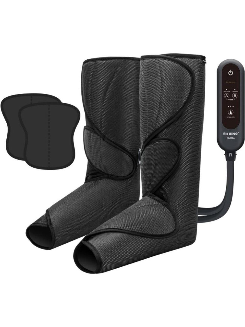 Leg Compression Massager for Circulation, Pain Relief & Edema Treatment